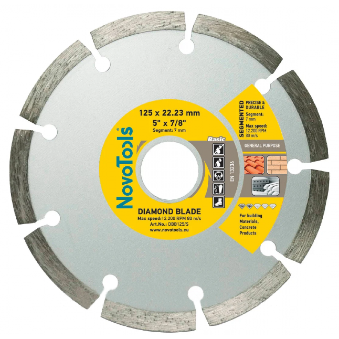 Диск алмазний відрізний KERAMIK 230*22.2 мм, KATANA