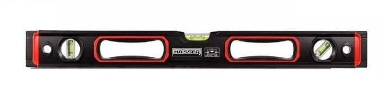 Уровень HASSER 3 глазка 2 рукоядки посыл.МАГНИТНЫЙ 40 см • 14-160