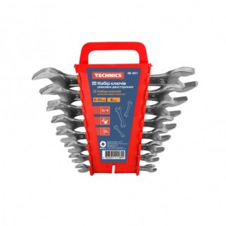 Набор ключей рожковых двусторонних Cr-V.8 шт.(6-22 мм) • 48-901